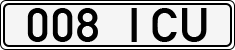 License plate of Estonia, Regular car plates