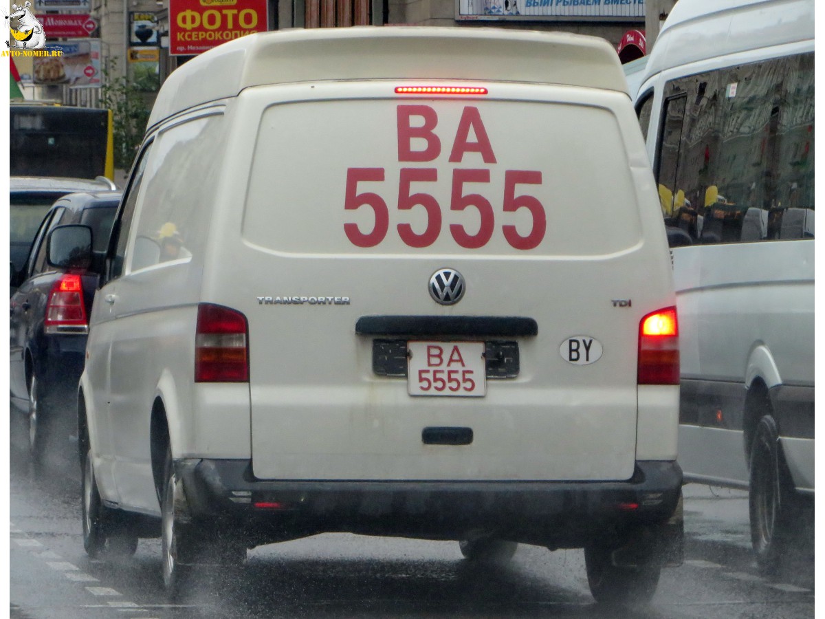 BA 5555, Volkswagen Transporter 5th gen Van (T5) (7E/7H), 2003–2009