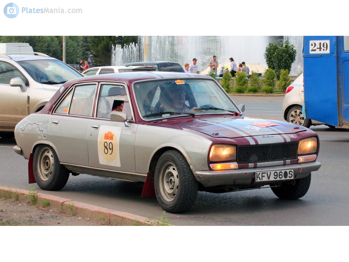 KFV960S, Peugeot 504 1st gen Sedan (E), 1968–1983 (–1999 for LATAM-market, –2006 for African-market)