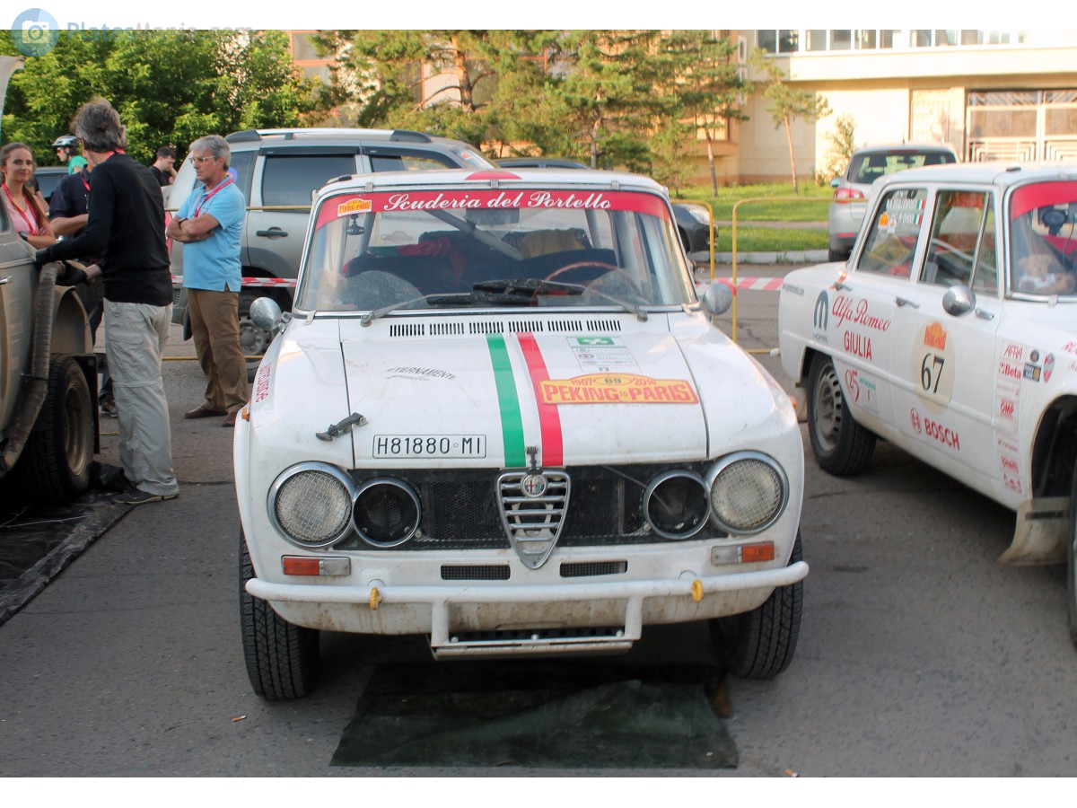MI H81880, Alfa Romeo Giulia 1st gen (105), 1962–1977