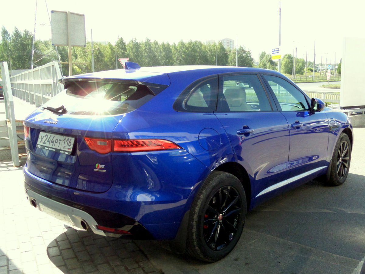 х 244 рт 116, Jaguar F-Pace 1st gen (X761), 2016–