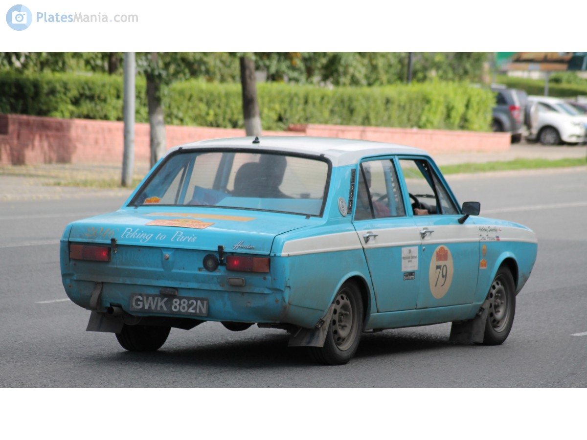 GWK882N, Hillman Hunter 