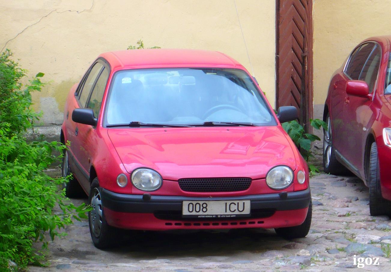 008 ICU, Toyota Corolla 
