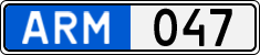 License plate of Armenia, High officials