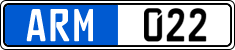 License plate of Armenia, High officials