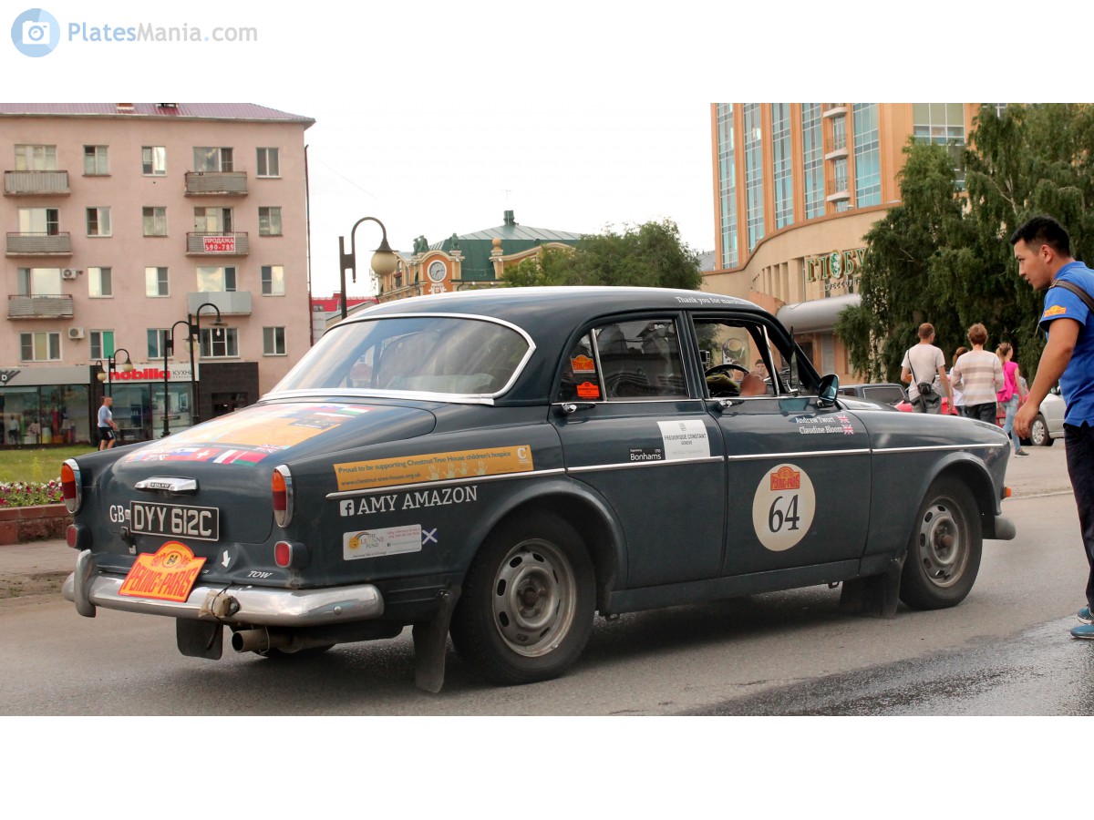 DYY612C, Volvo Amazon 121/122S Sedan (P120), 1956­–1967