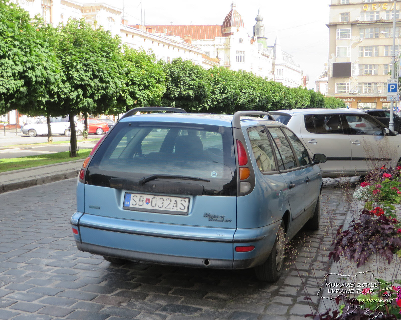 SB-032AS, FIAT Marea 1st gen Weekend Wagon (185), 1996–2002 (–2007 for BR-market)