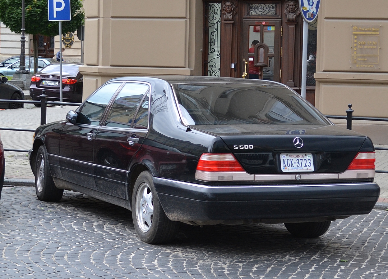 KGK-3723, Mercedes-Benz S-Klasse 5th gen Sedan (W140/V140), 1991–1998