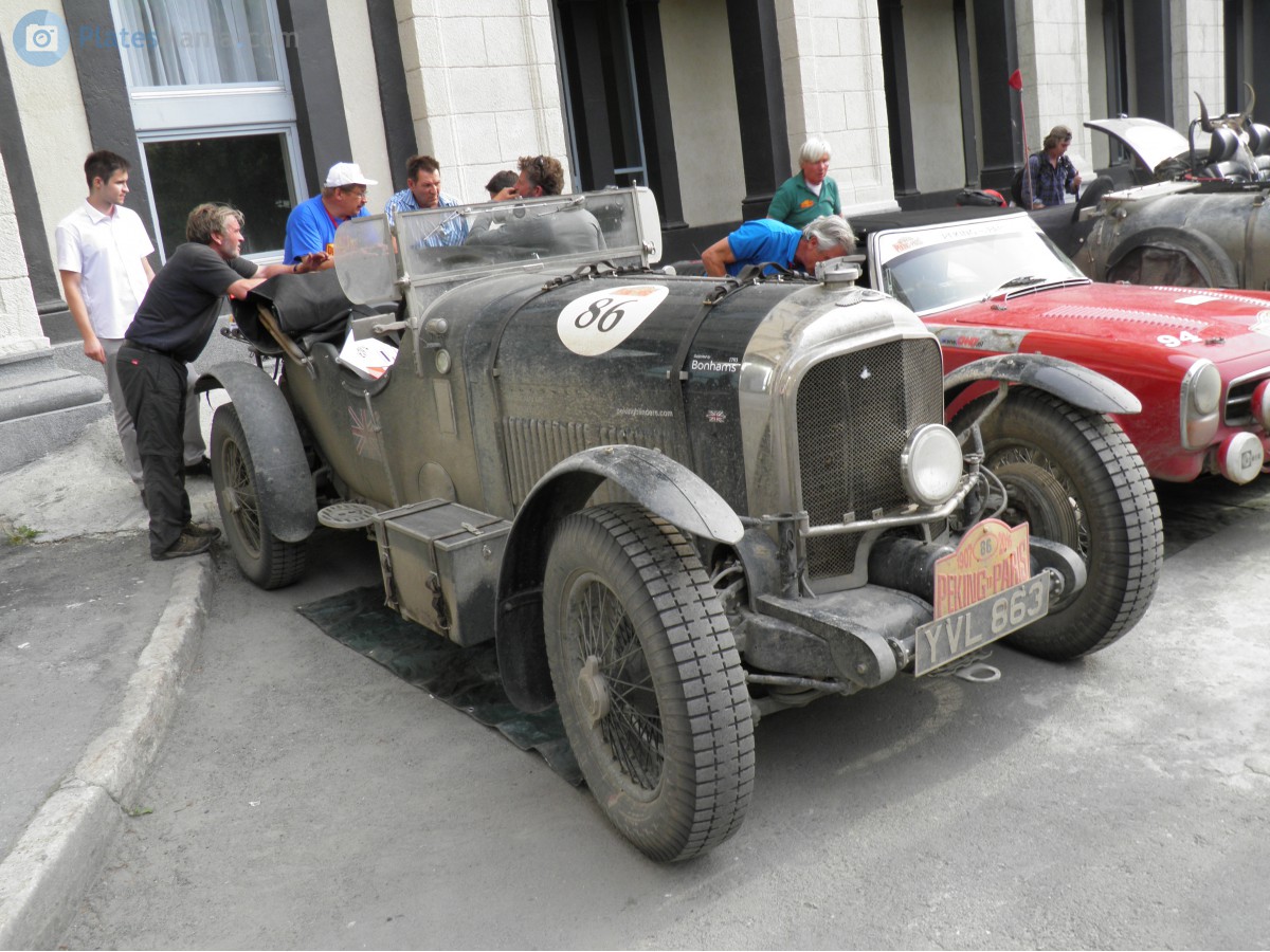 YVL863, Bentley Speed Six 