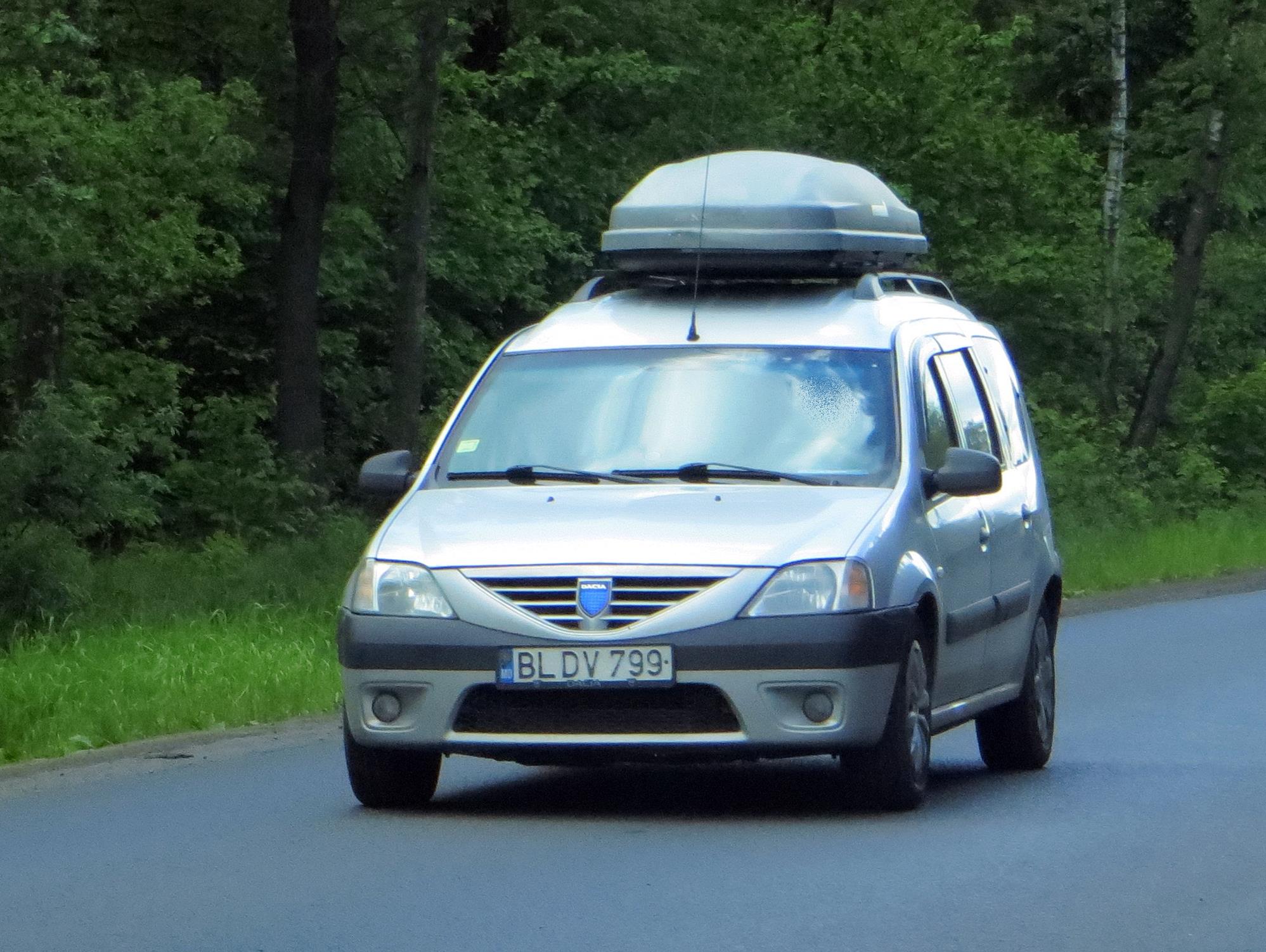 BL DV 799, Dacia Logan 1st gen MCV (F90), facelift, 2008–2012