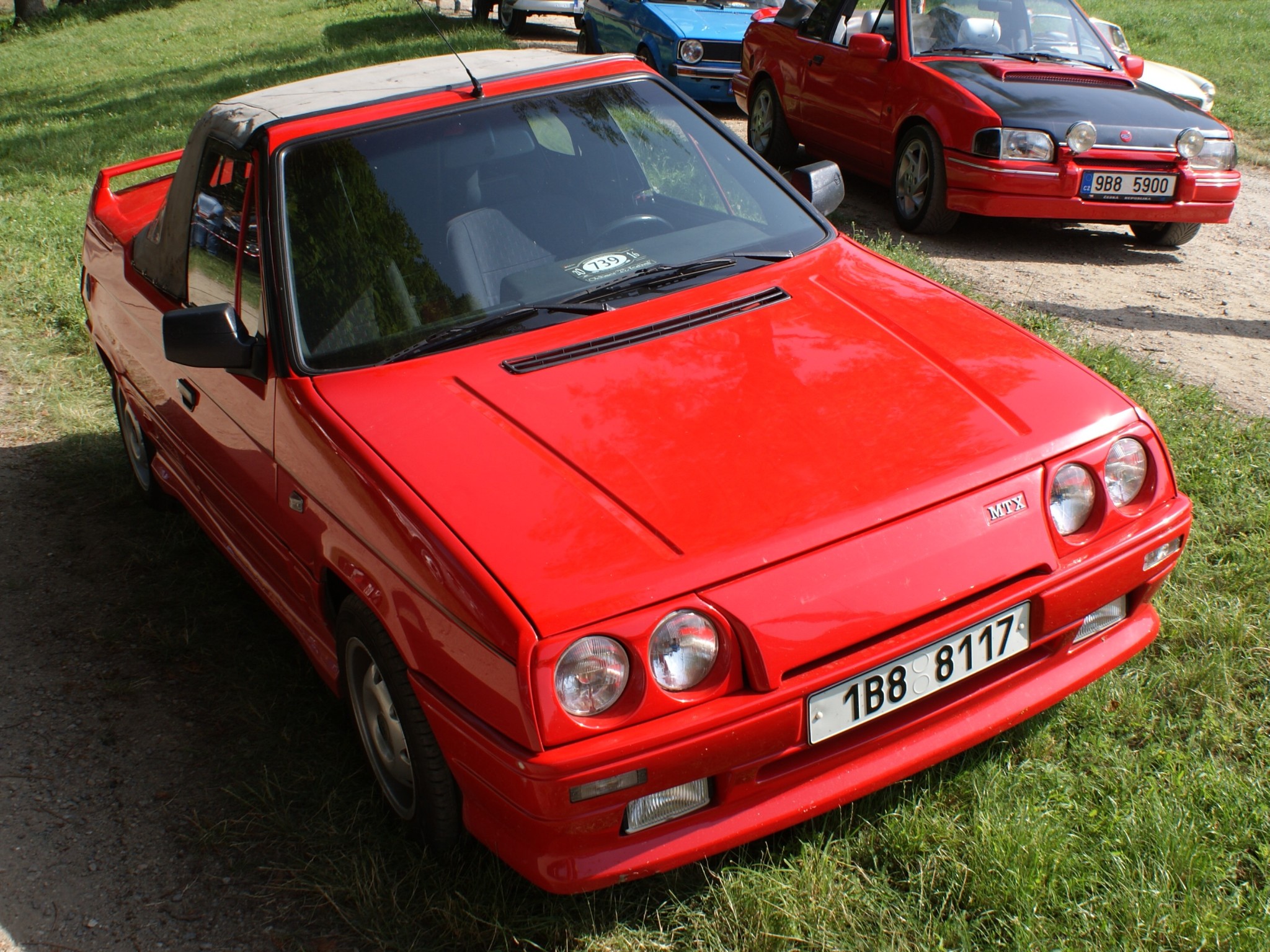 1B8 8117, Skoda MTX Roadster 1st gen (781), 1990