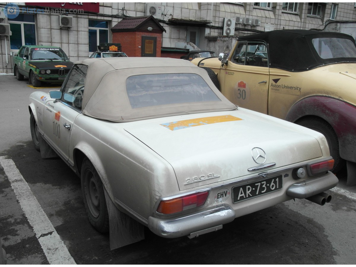 AR-73-61, Mercedes-Benz SL-Klasse 2nd gen 230­–280 SL (W113), 1963–1971
