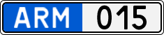 License plate of Armenia, High officials