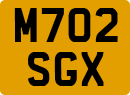 License plate of the United Kingdom, 1983 year system