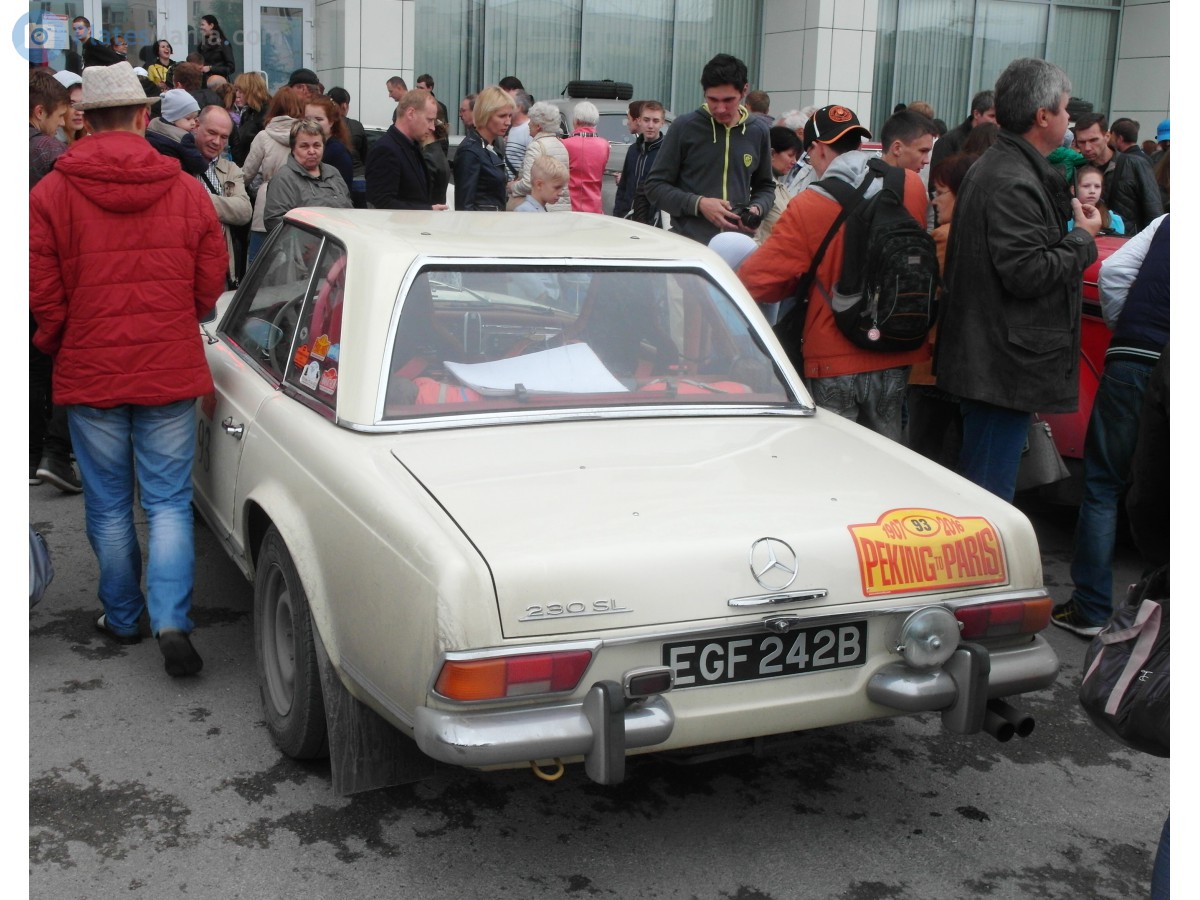 EGF242B, Mercedes-Benz SL-Klasse 2nd gen 230­–280 SL (W113), 1963–1971