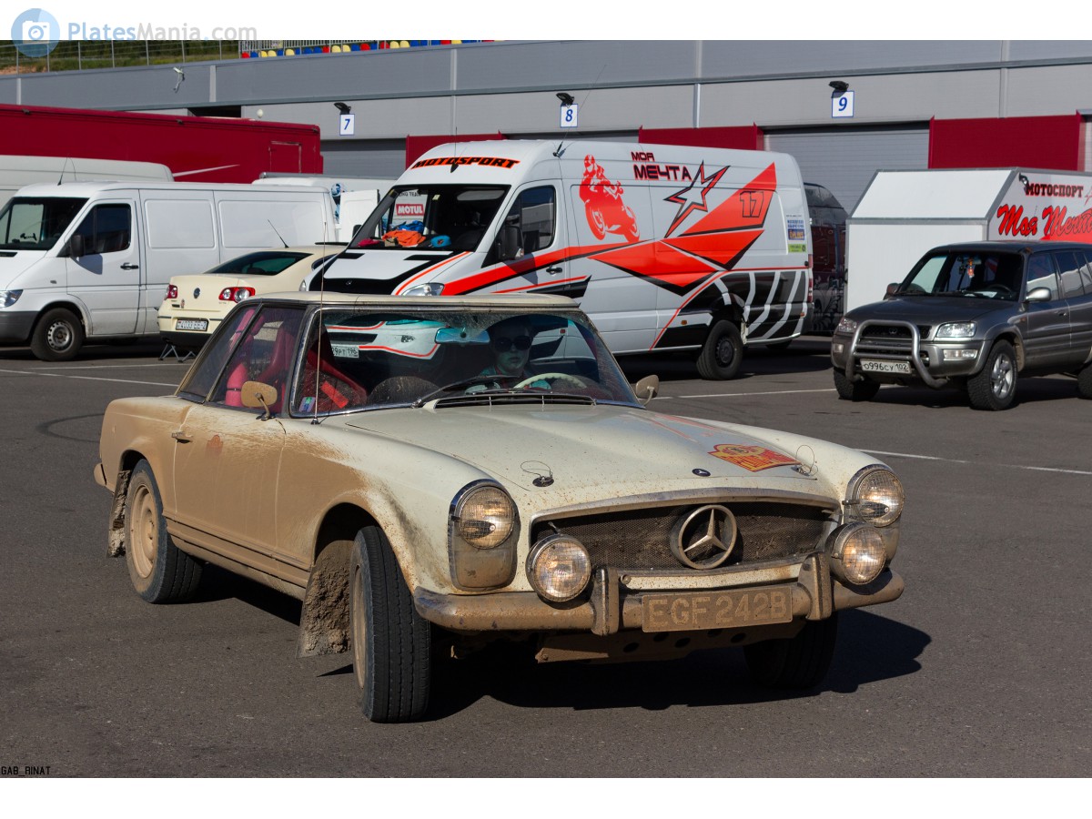 EGF242B, Mercedes-Benz SL-Klasse 2nd gen 230­–280 SL (W113), 1963–1971