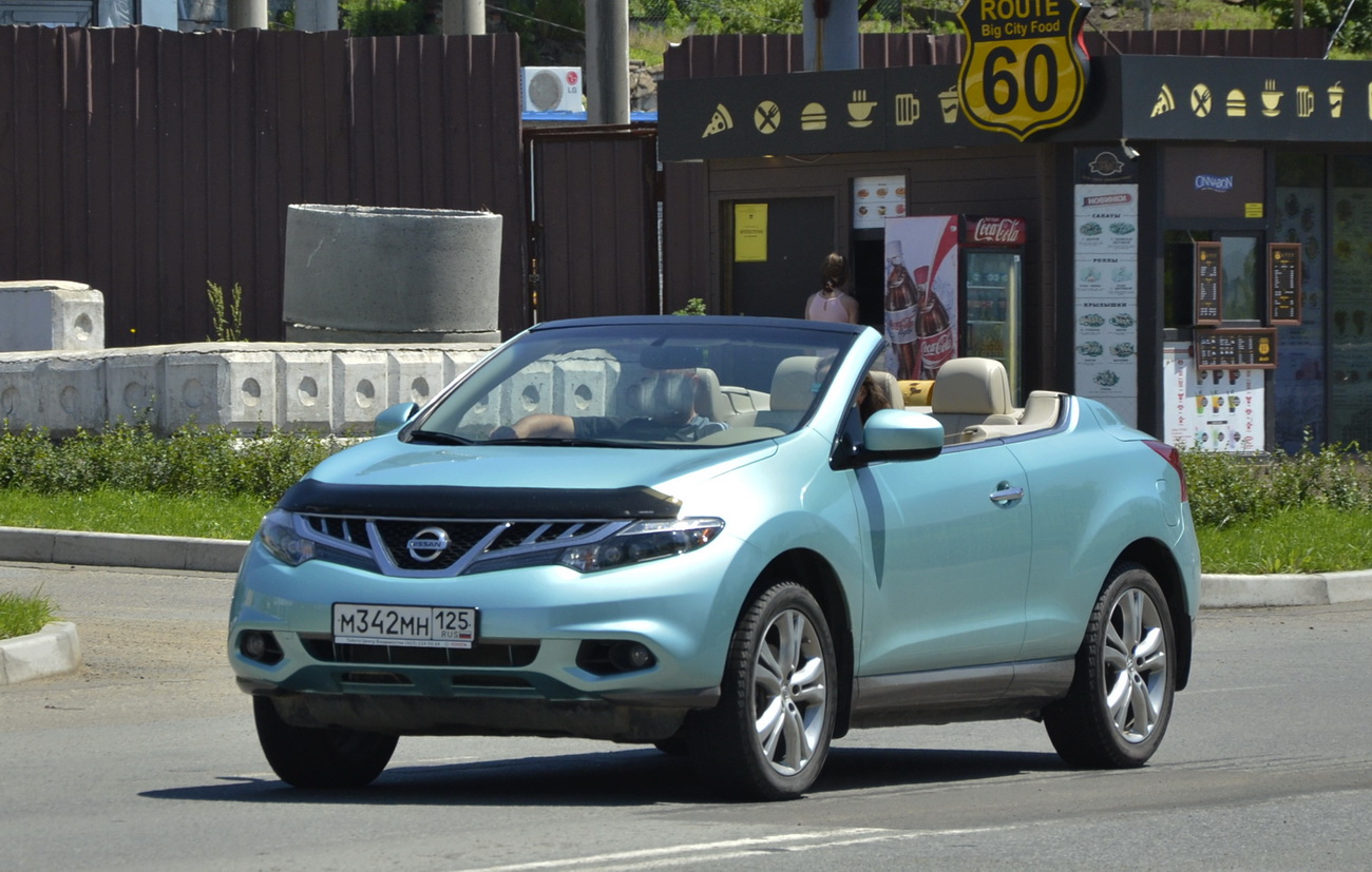 м 342 мн 125, Nissan Murano 2nd gen CrossCabriolet (Z51), 2010–2014