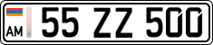 License plate of Armenia, Private owners