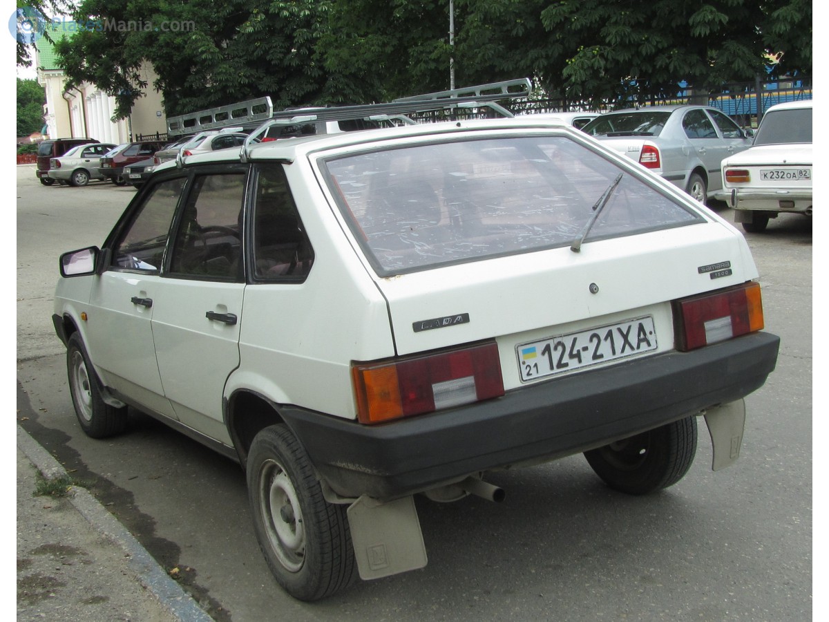 21 124-21 XA, Lada (VAZ) 2109 2109 Спутник (Samara/Forma/Sputnik), 1987–2004 (–2011 for others)
