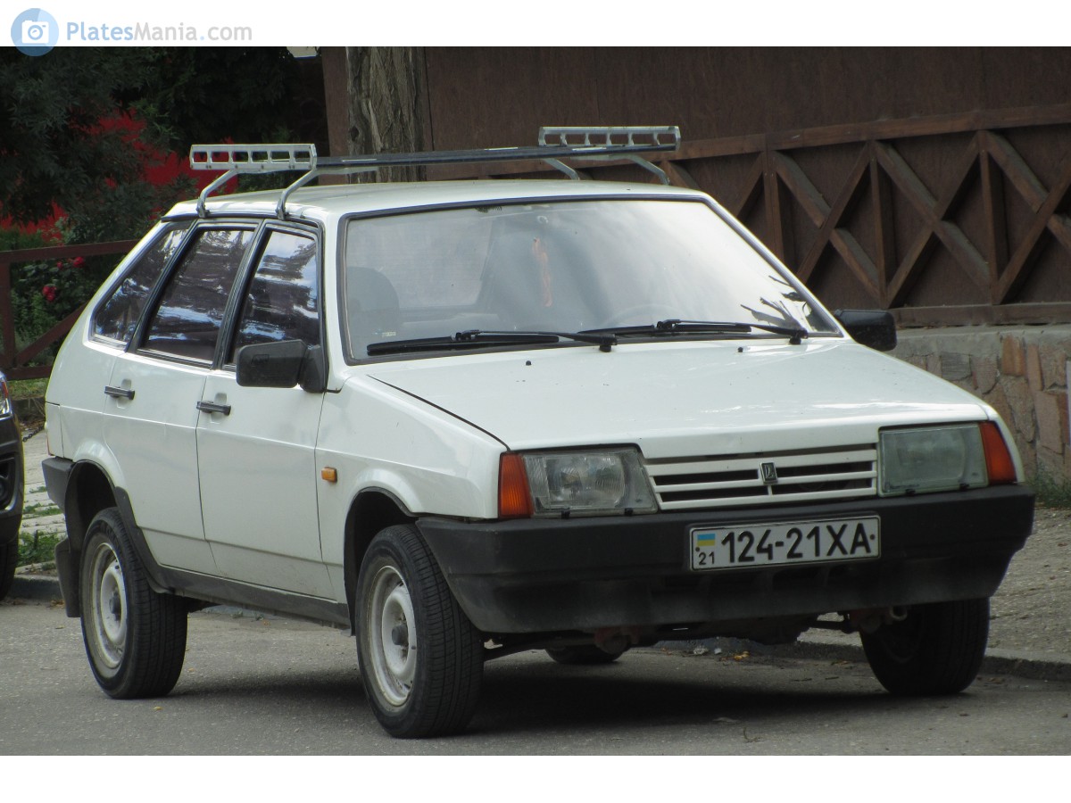 21 124-21 XA, Lada (VAZ) 2109 2109 Спутник (Samara/Forma/Sputnik), 1987–2004 (–2011 for others)