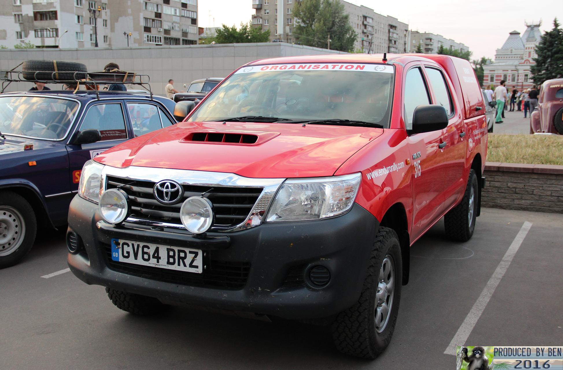 GV64BRZ, Toyota Hilux 