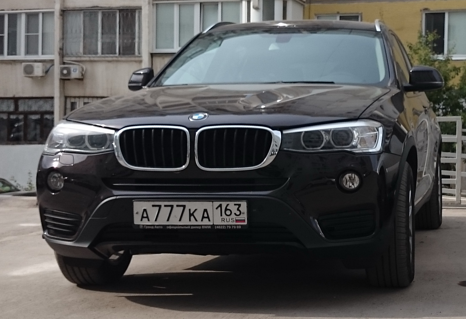 а 777 ка 163, BMW X3 2nd gen (F25), facelift, 2014–2017