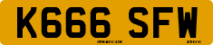 License plate of the United Kingdom, 1983 year system