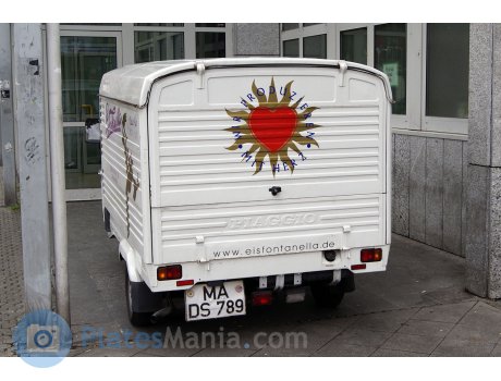 MA DS 789, Piaggio Vespacar