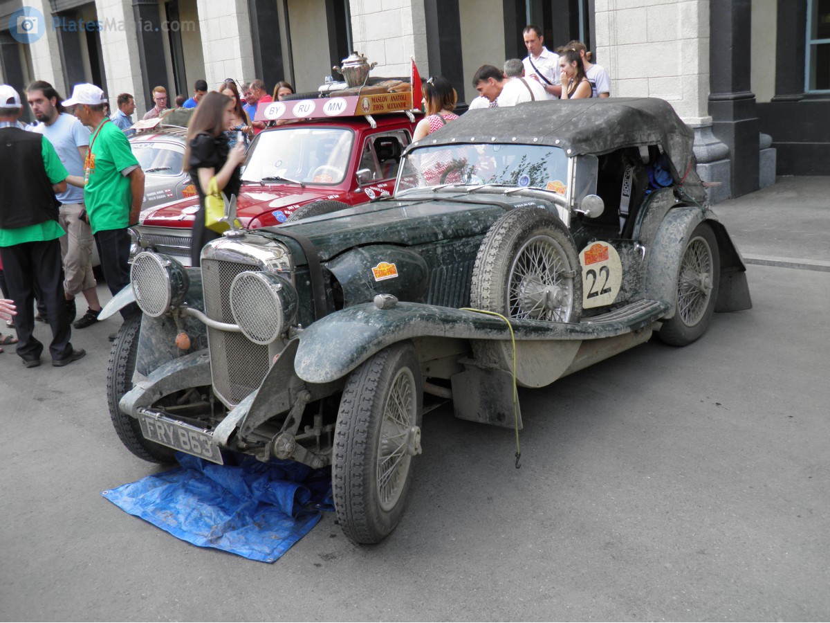 FRY863, Alvis Silver Eagle 