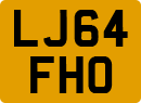 License plate of the United Kingdom, 2001 year system