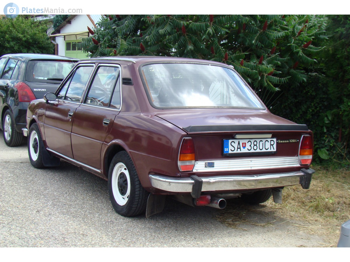 SA-380CR, Skoda 120 1st gen 120L, 1976–1979; 120, 1976–1983