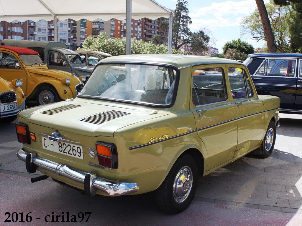 C-82269, Simca 1000 