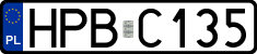 License plates of Poland, Authorities