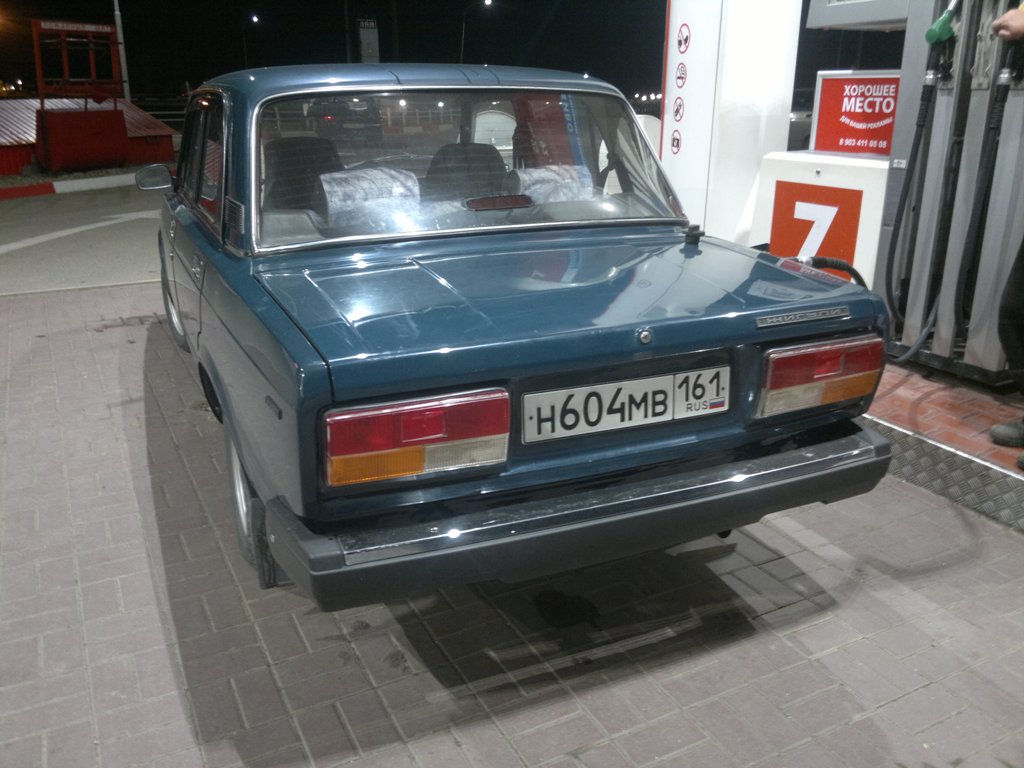 н 604 мв 161, Lada (VAZ) 2105 Жигули (Nova / Riva / 1300 / 1500), 1980–2010