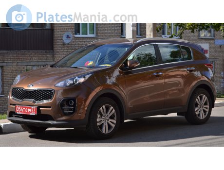 054T 019 77, Kia Sportage