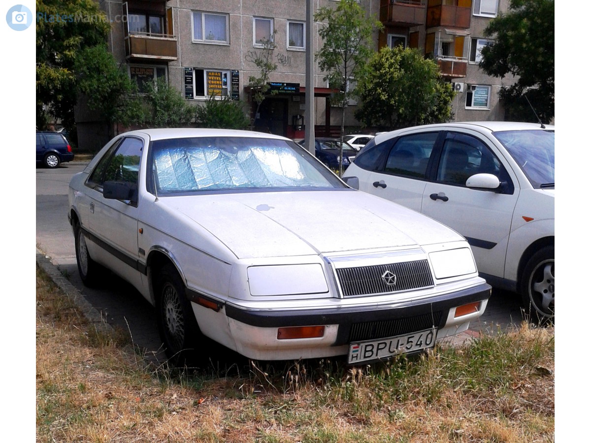 BPU-540, Chrysler LeBaron 3rd gen Coupé, 1986–1992