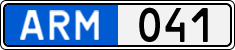 License plate of Armenia, High officials