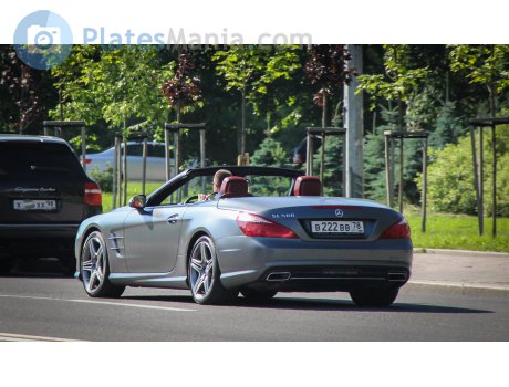 в222вв78, Mercedes-Benz SL-Klasse