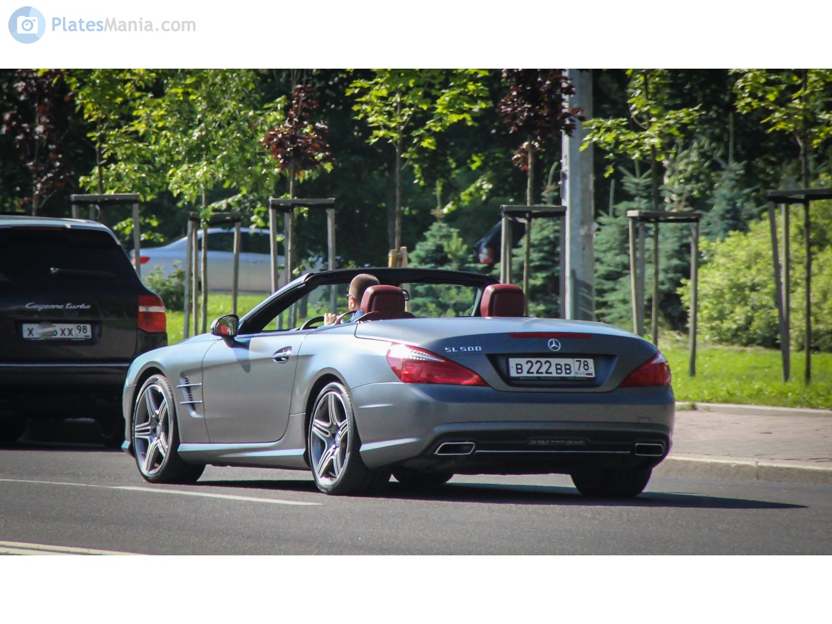 в 222 вв 78, Mercedes-Benz SL-Klasse 6th gen (R231), 2012–2015