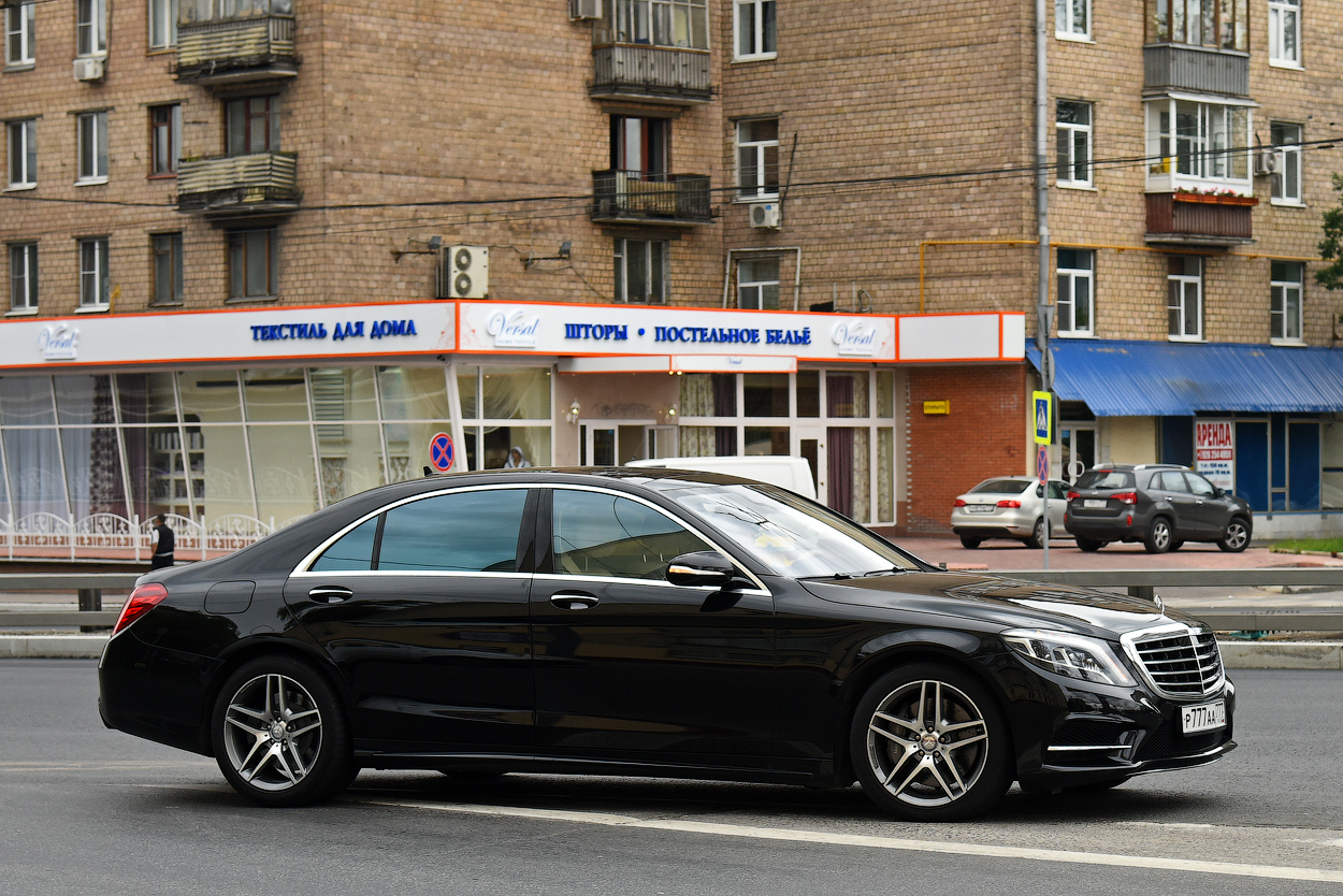 р 777 аа 777, Mercedes-Benz S-Klasse 8th gen Sedan (W222/V222), 2013–2020