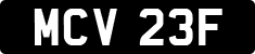 License plate of the United Kingdom, 1963 year system