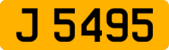 License plate of Luxembourg, 1966 year system