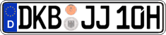 German license plate, Plates for oldtimers (type 