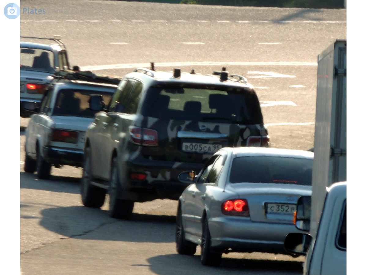 в 005 са 95, Nissan Patrol 6th gen (Y62), 1st facelift, 2014–2019