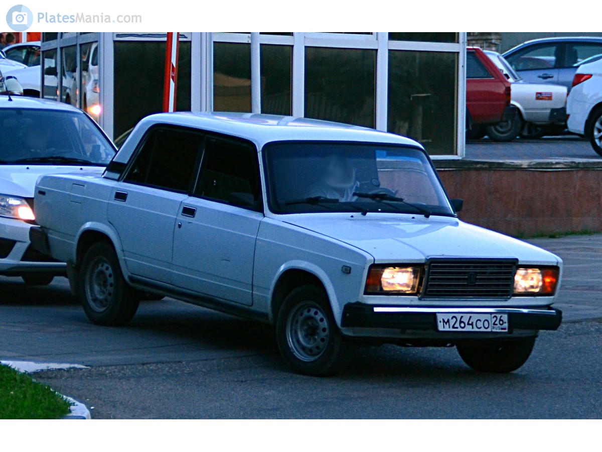 м 264 со 26, Lada (VAZ) 2107 Жигули (Nova / Riva / Signet / 1500), 1982–2014
