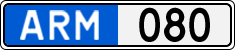 License plate of Armenia, High officials