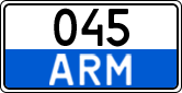 License plate of Armenia, High officials