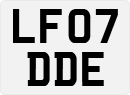 License plate of the United Kingdom, 2001 year system