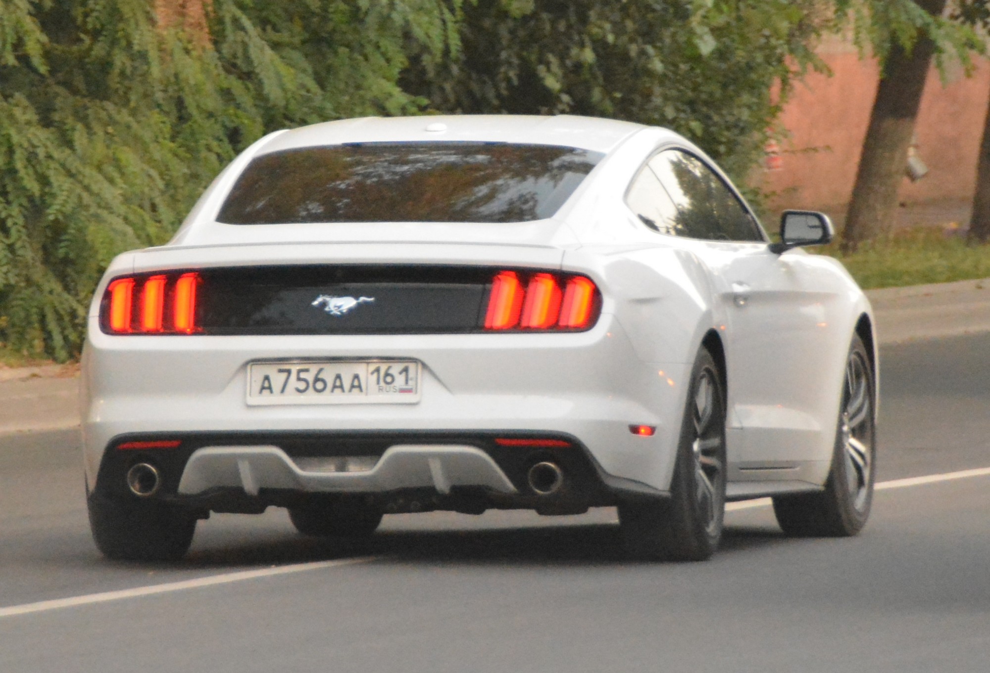 а 756 аа 161, Ford Mustang 6th gen 2-door Coupé (S550), 2014–2017