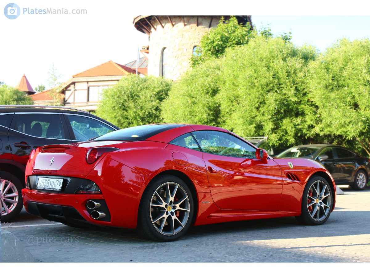 н 555 нн 78, Ferrari California 1st gen (F149), 2008–2013